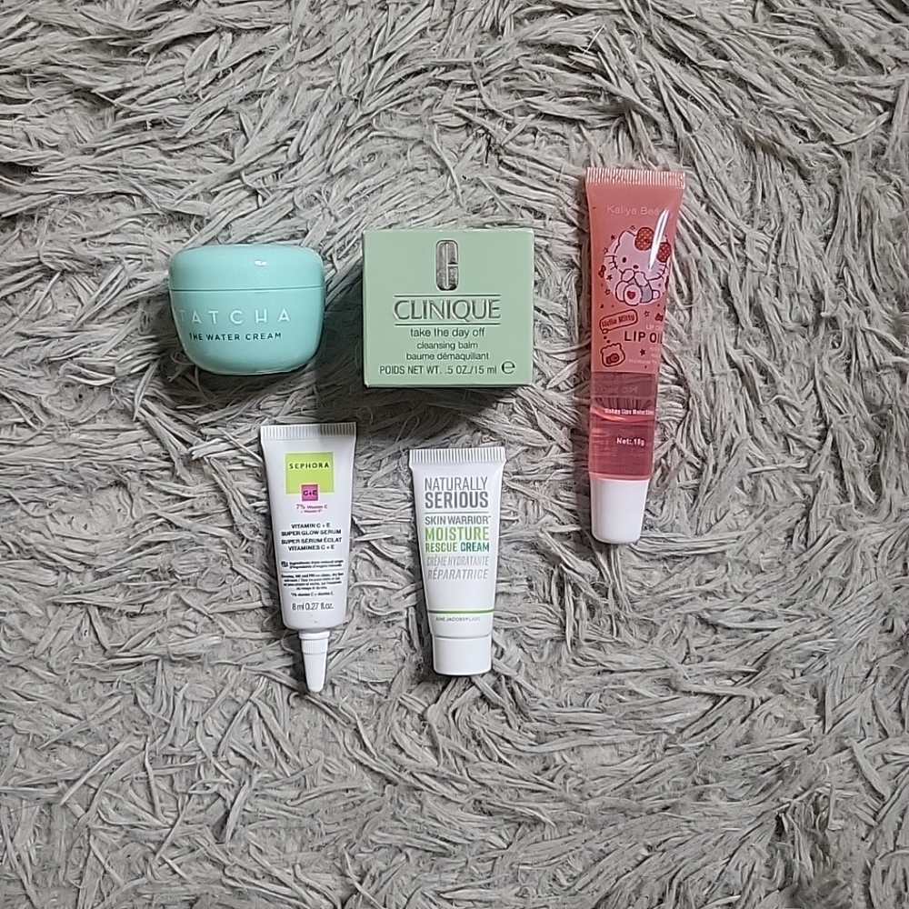 Beauty Bundle Tatcha Clinique Sephora June Jacobs Labs Lips Lip Oil ✨️💫